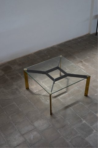 Mesa de centro/auxiliar by Miguel Milá 60s