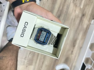 Reloj Casio Digital Acero Azul