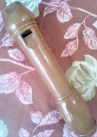 Flauta Dulce Basso Roessler F440 Peral Con Estuche
