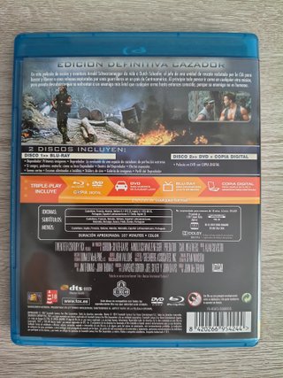 Depredador Blu-ray + DVD Edición Cazador