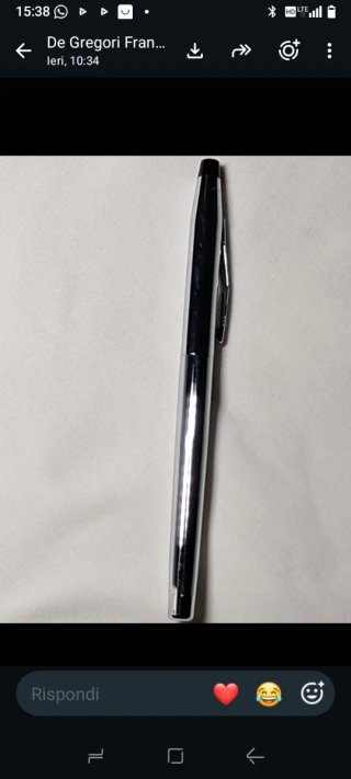 Penne Stilografiche Cross Grigio