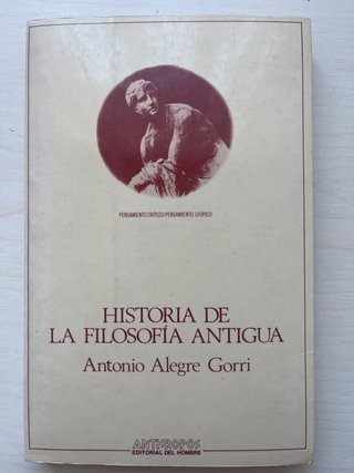 Historia de la filosofía antigua