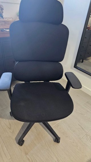 Silla de Oficina Ergonómica Owlotech Negra