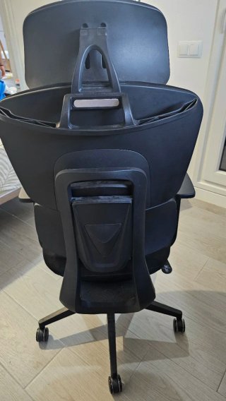 Silla de Oficina Ergonómica Owlotech Negra