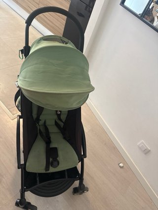 Cochecito+bolsa+protector lluvia Yoyo Verde