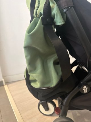 Cochecito+bolsa+protector lluvia Yoyo Verde