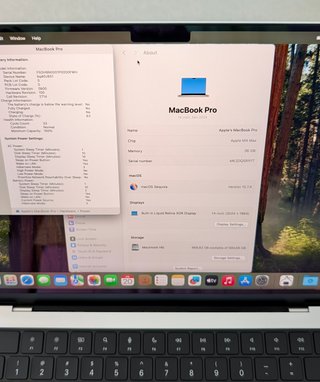 Apple Macbook Pro 14" M4 Max 1TB Nuevo Batería100%