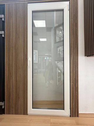 Puerta balconera PVC 80x200cm