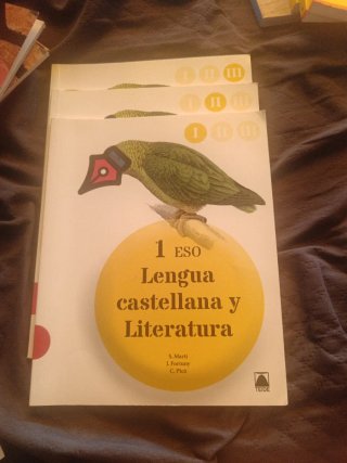 Lengua castellana y literatura, 1 ESO