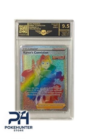 Carta Pokémon Karen's Conviction 9.5