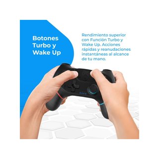 Controller wireless Nintendo Switch con vibrazione turbo