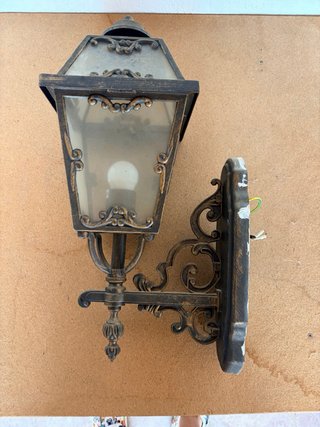 3 Faroles de pared para exterior estilo clásico