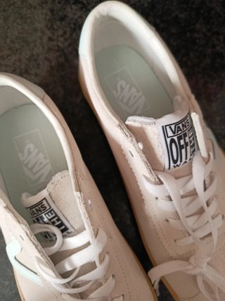 Vans Beige/Blanco Talla 40.5