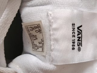 Vans Beige/Blanco Talla 40.5