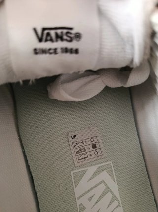 Vans Beige/Blanco Talla 40.5