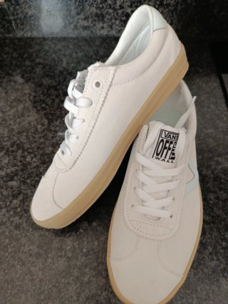 Vans Beige/Blanco Talla 40.5