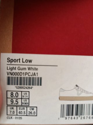 Vans Beige/Blanco Talla 40.5