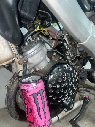 Motor Hispania Ryz Enduro/Motocross Negra/Rosa