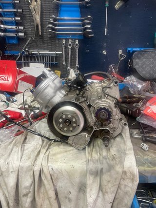 Motor Hispania Ryz Enduro/Motocross Negra/Rosa