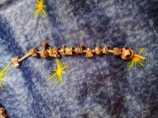 Pulsera Plata Charms Varios