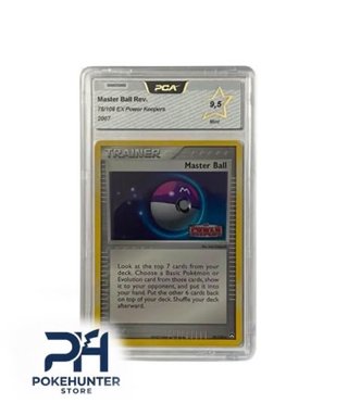 Carta Pokémon Master Ball Rev. 78/106 PCA 9.5