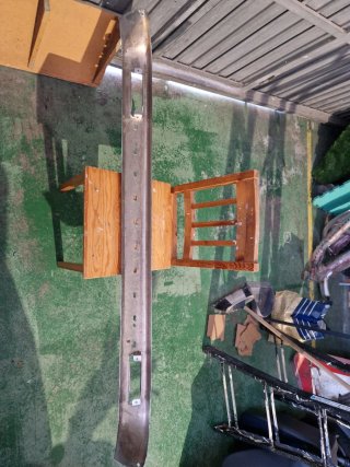 Defensa Cromada Seat 131 Delantera Nueva Perkins