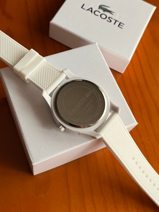 Reloj Lacoste Blanco Cocodrilo