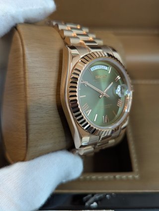 Reloj Seiko Mod Day-Date Presidential Rose Gold