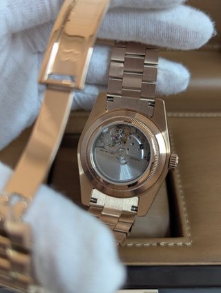 Reloj Seiko Mod Day-Date Presidential Rose Gold