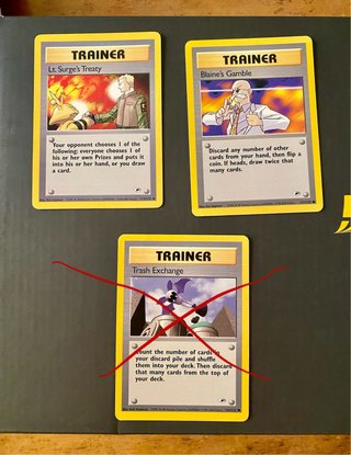 10 Carte Pokémon Set Gym Heroes EN