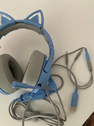 Cascos Gaming con Orejas de Gato