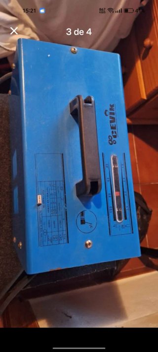 Soldador Cevik K100T Electrodo
