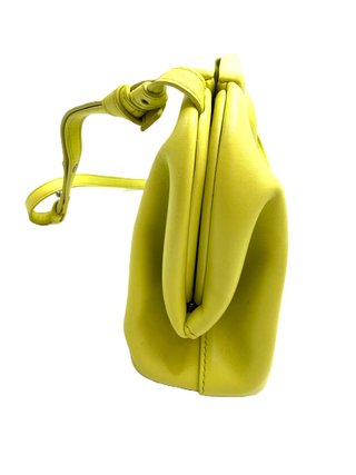 Bolso Bottega Veneta Point Verde Amarillo