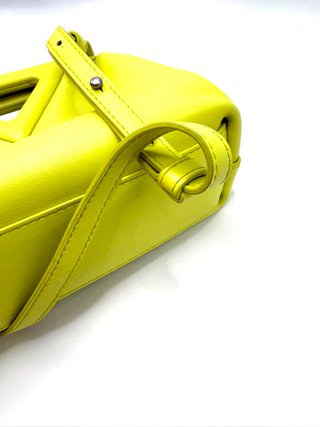 Bolso Bottega Veneta Point Verde Amarillo