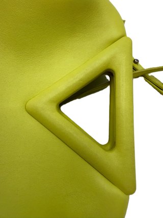 Bolso Bottega Veneta Point Verde Amarillo