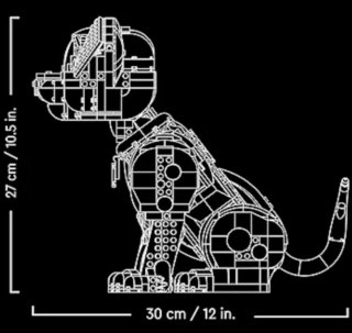 Maqueta LEGO Disney Cachorro de 101 Dálmatas