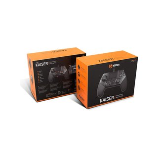 KROM KAISER gamepad competición joystick