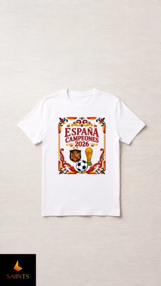 Camiseta España Campeones 2026
