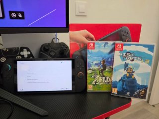 Nintendo Switch + 2 Juegos Físicos