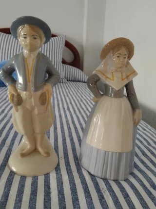 2 Figuras Porcelana Pareja