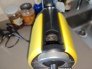 Cafetera Nespresso Krups Essenza Amarilla