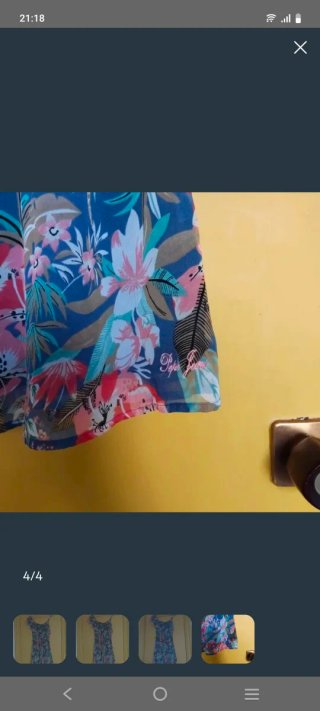 Vestido estampado floral