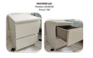 Noche de mesita de noche (x2)