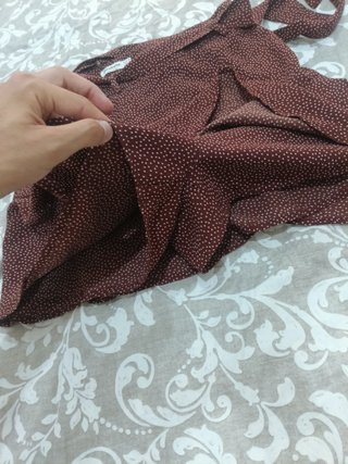 Falda pantalón lunares Stradivarius Talla M