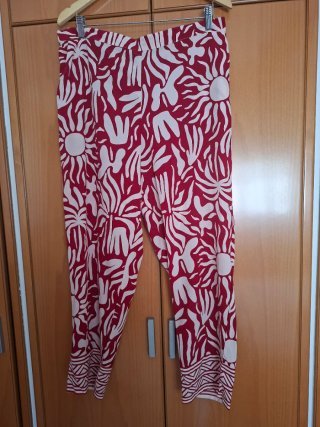 Conjunto 2 piezas rojo y blanco