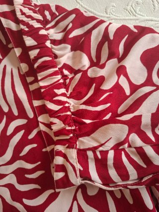 Conjunto 2 piezas rojo y blanco