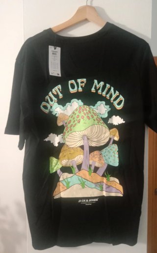 Camiseta Jack & Jones Out of Mind Mushrooms