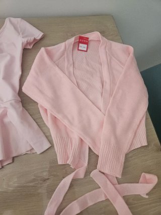 Chaquetilla ballet niña rosa 3-6 años