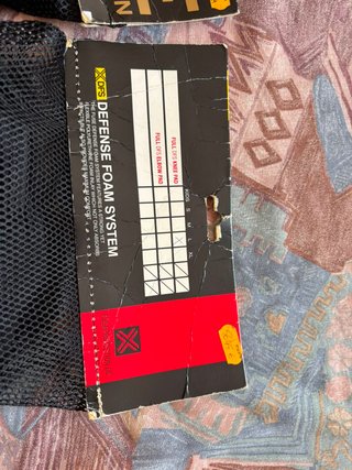 Espinilleras y rodilleras Fuse BMX - Talla L