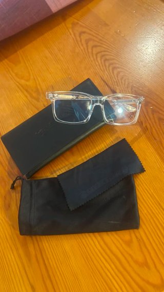 Gafas Chrome Hearts transparentes